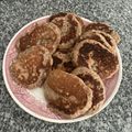El cooksnap de Juli Len cuando hizo Galletitas de Avena, banana y cacao exprés.