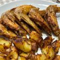 El cooksnap de Marta cuando hizo Alitas de pollo con patatas fritas (Airfryer).
