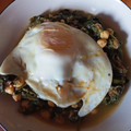 El cooksnap de El Laboratorio De Eri cuando hizo Espinacas con garbanzos.