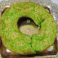 Cooksnap dari Nur Muchtar untuk resep Bolu Pandan Keju DEBM