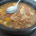 El cooksnap de Marisol Melgarejo cuando hizo Lentejas con arroz.