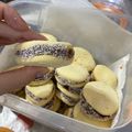 El cooksnap de Ariana Gómez cuando hizo Alfajores de Maicena.