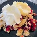 Beáta Hujber Cooksnap-ja, amikor elkészítette a(z) Epres morzsa süti receptet.