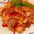 Magyarné Nyírő Kati Cooksnap-ja, amikor elkészítette a(z) Téli kolbászos, rizses lecsó receptet.