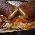 El cooksnap de Shirley Martinez cuando hizo Pan de carne con relleno.