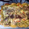 El cooksnap de melyna86 cuando hizo Tarta de zucchini con base de papa.