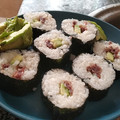 El cooksnap de Iana Juste Hernández cuando hizo Sushi de salmón y atún.