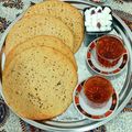 کوک اسنپ خانم صفاران بعد از امتحان کردن نان تافتون.