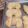 Cooksnap dari icha chabie untuk resep Roti Bentuk Pita Tanpa Telur, 1x proofing