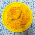 Afiya Parveen's cooksnap of when they made மெக்சிகன் சீஸி ரைஸ் நாசோஸ் வித் கிரீன் டிப்(cheesy rice nachos).