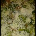 El cooksnap de Maybelline De Juarez cuando hizo Brócoli con jamón gratinado.