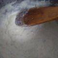 El cooksnap de Gigi Mora cuando hizo Salsa Blanca (la salvadora).