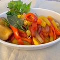 il Caterina Martinelli quando ha preparato Peperonata alla romana