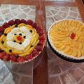 El cooksnap de Paola Torres cuando hizo Torta de cumpleaños.