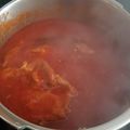 El cooksnap de wioland cuando hizo Chuletas de aguja de cerdo con salsa de tomate en olla express.
