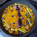 El cooksnap de SuperDesyLaChef cuando hizo Arroz con pato estilo Pekín.