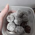 El cooksnap de Shams cuando hizo Trufas de Dulce de leche y chocolinas.