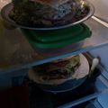 El cooksnap de Gonzalo Forma cuando hizo Torre de panqueques "Primavera".