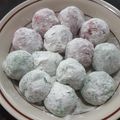 Cooksnap dari Isti's Mom Recipe untuk resep Mochi isi kacang tanah