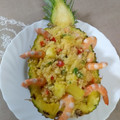 El cooksnap de Jose Ramon Royo cuando hizo Arroz de jazmín con piña y langostinos.