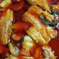 El cooksnap de Perla Sstanciu cuando hizo Chupin de pescado.