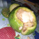 El cooksnap de Daniela Gerván cuando hizo Zapallitos rellenos vegetarianos.