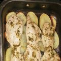 El cooksnap de SvP 98 cuando hizo Pechuga de pollo con patatas al horno.