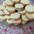 El cooksnap de Karina cuando hizo Alfajores de maicena.