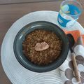 El cooksnap de Juan Jose Borrero Gomez cuando hizo Lentejas pardinas con arroz y atún rojo en conservas.