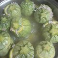 Cooksnap από τανια βασιλης στη συνταγή Κολοκυθάκια γεμιστά αυγολέμονο