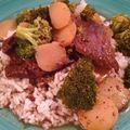 Kristina's cooksnap of when they made Beef and broccoli crock pot.