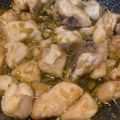 Cooksnap MocQue semasa beliau membuat Ayam Sambal Lado dengan Kentang.