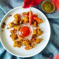 Jyoti Prakash Assudani's cooksnap of when they made Green Gram (Moong Dal) Pakoda.