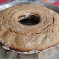 El cooksnap de Maria Cecilia cuando hizo Budín integral de banana y coco.