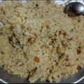 Aakriti का कुकस्नैप जब उन्होंने धनिया पंजीरी बर्फी (dhaniya panjiri barfi recipe in Hindi) बनाया था।