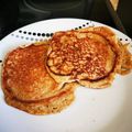El cooksnap de Melissa Munguia cuando hizo Panqueques de Avena y Banano.