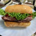El cooksnap de Mirna Lucia cuando hizo Choripan uruguayo.