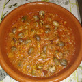 El cooksnap de Enrique Pérez Santo cuando hizo Caracoles en salsa.