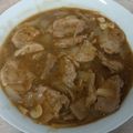 El cooksnap de Mariel Sanchez cuando hizo Solomillo de cerdo en salsa de champiñones.