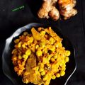 Meetu Garg का कुकस्नैप जब उन्होंने कच्ची हल्दी की सब्जी (kachi haldi ki sabzi recipe in Hindi) बनाया था।