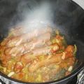 El cooksnap de Patricia Martinez cuando hizo Salchichas frescas con salsa de tomate.