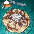 صورة من Esraa Hussein، شاركها بعد تجربة وصفة بان كيك بالنوتيلا والفستق الحلبي
