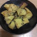 ふみこばあ's cooksnap of when they made ❁揚げない!!おかずになる♪さつまいも❁.