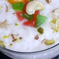 Farzana Memon 's cooksnap of when they made Eid special kheer.