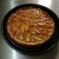 El cooksnap de Miriam Falcon cuando hizo Pastel de manzanas con yogur.