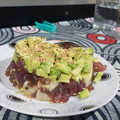 El cooksnap de MariCarmen cuando hizo Tartar de atún y aguacate.