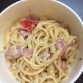 林佩芬 的 培根白醬起司義大利麵🍝 cooksnap