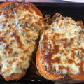 El cooksnap de Melli Ale cuando hizo Calabaza Rellena de carne.