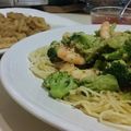 fsumichaelg's cooksnap of when they made Garlic & lemon pepper shrimp and broccoli.