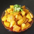 Harsha Gohil's cooksnap of when they made છાલ વાળું બટેકા નું શાક.